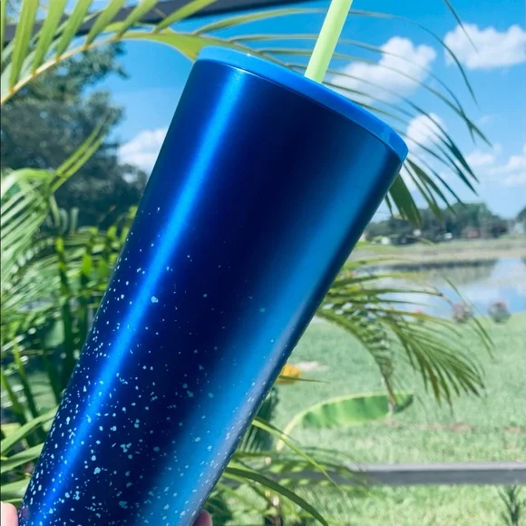 Starbucks Blue Dori Stainless Tumbler Steel Cold Cup  Venti 24oz Nemo New 2020 - Picture 6 of 9